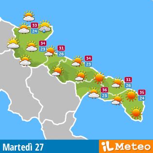 Previsioni Meteo Copertino Oggi